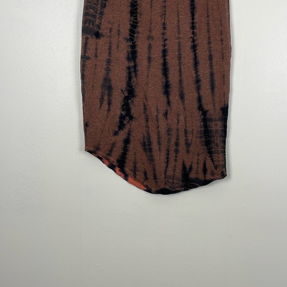 Sundry Asymmetrical Hem Womens  Size 2 Pull On Elastic Waist Cotton Blend Skirt - Picture 2 of 8